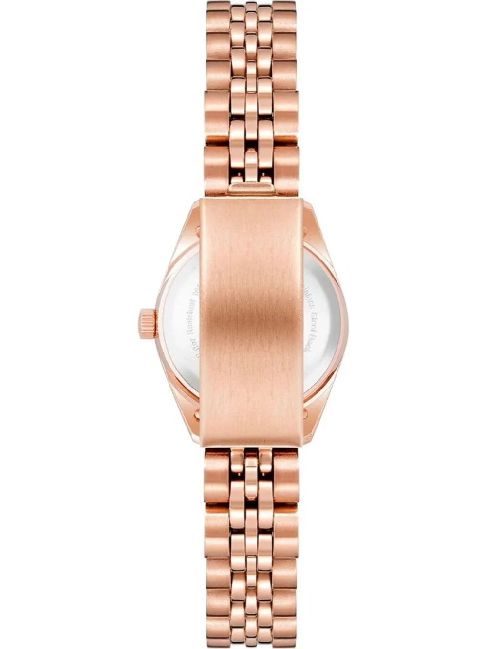 Armitron Women's Rose Gold Genuine Crystal Accented Bracelet Round Luxury Watch